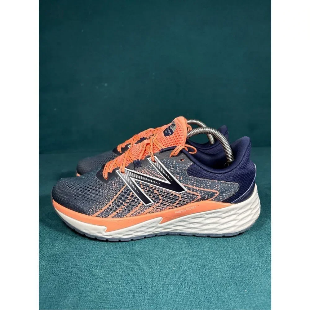 New Balance Fresh Foam Arishi Running Shoes Gray Orange Women’s Size 10.5